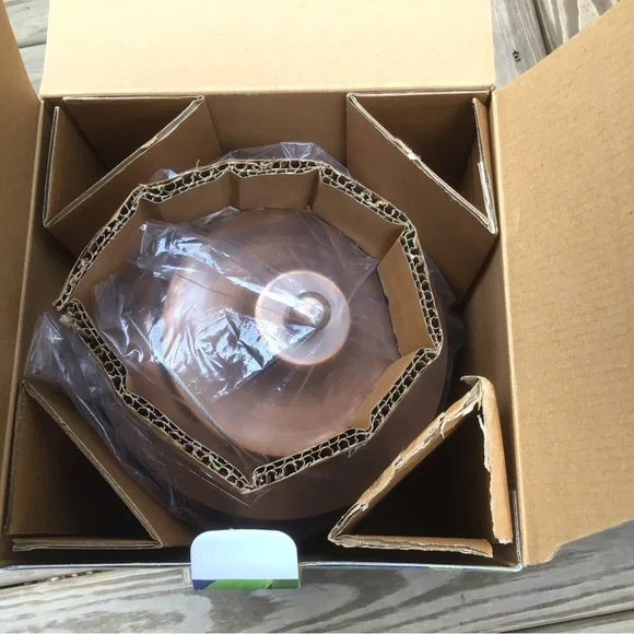 NEW Copper Finish Bird Feeder, Holds Up to 2 LBS - Picture 9 of 9